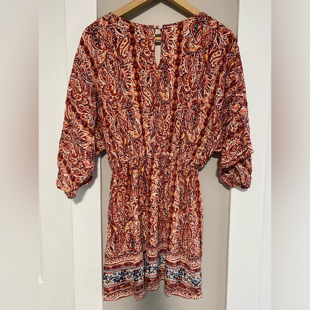 Angie Multicolor Paisley Dress - Picture 3 of 3